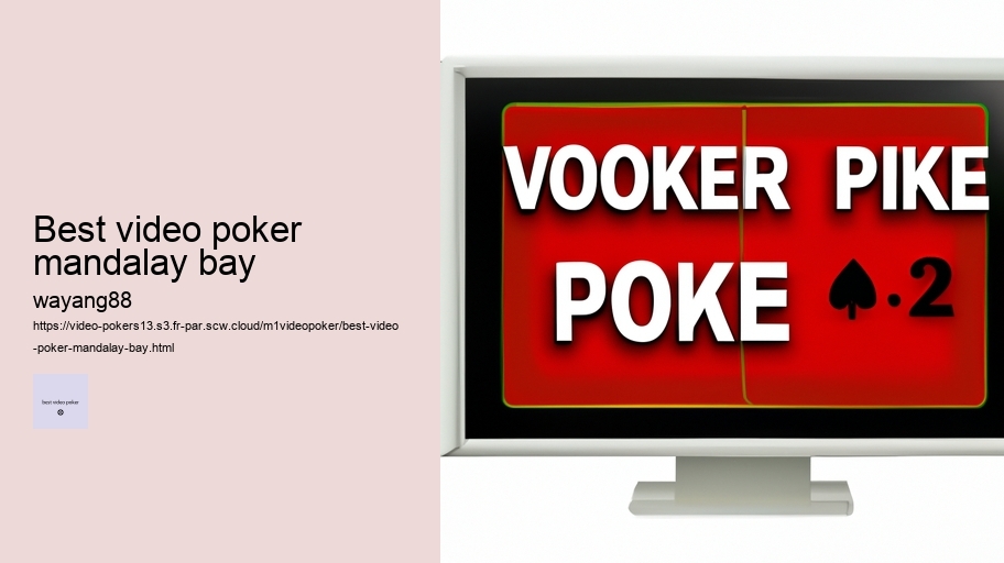 best video poker mandalay bay
